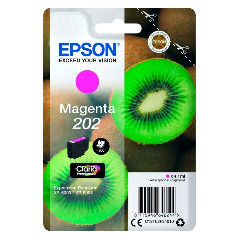 Epson 202 cartucho original magenta