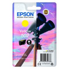 Cartuccia inchiostro Epson originale 502 giallo c13t02v44010