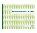 Registre piqûre accidents du travail Exacompta 6619E