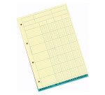 Bloc de contrôle comptable 4 colonnes Exacompta 5704E