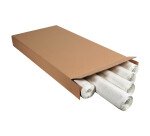 Bloc de 40 feuilles blanches quadrillées standard Exacompta L 63 x H 98 cm
