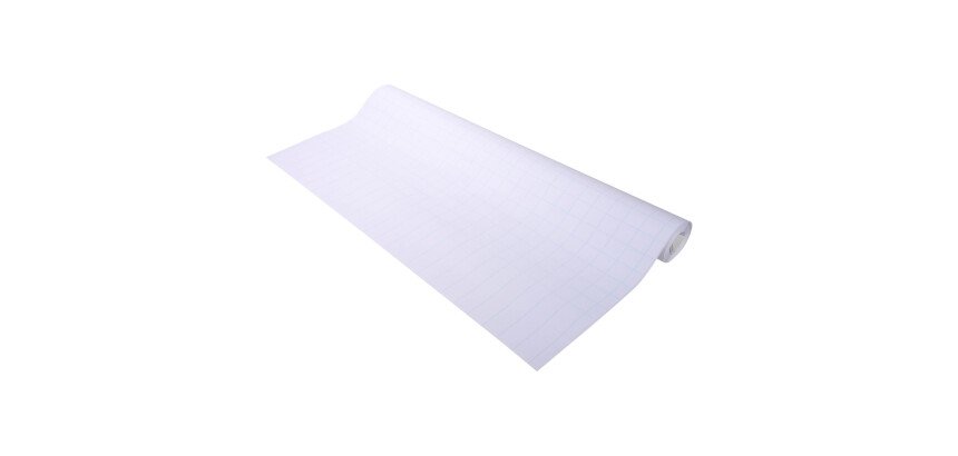 Bloc de 40 feuilles blanches quadrillées standard Exacompta L 63 x H 98 cm