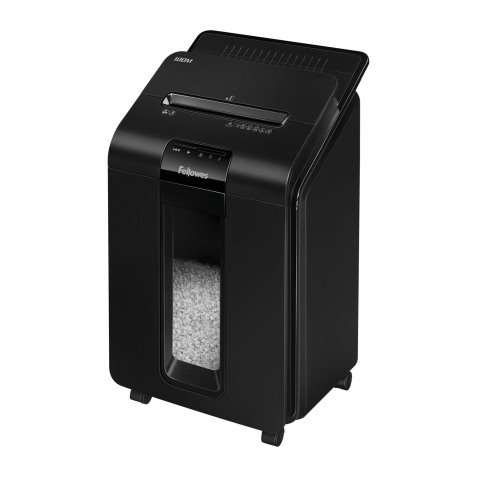 Destructora DIN4 Fellowes automática Automax 100M capacidad 23 L corte en partículas 