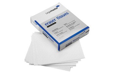 Recambios de papel borrador margnético para pizarra blanca Legamaster - Caja de 100