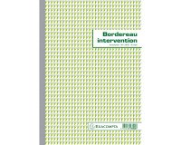 Cahier d'intervention Manifold Exacompta autocopiant A4 50 pages double exemplaires