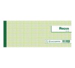 Carnet de reçus avec souche Exacompta 10,5 x 27 cm