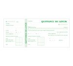 Carnet de Quittances de loyer avec souche Exacompta