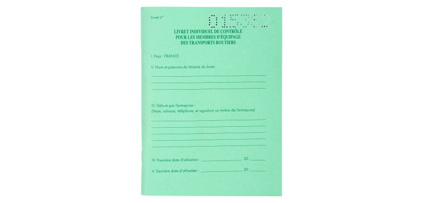 Individual booklet control conductor 5070E