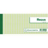 Carnet de reçus avec souche Exacompta 9 x 21 cm