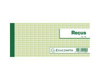 Carnet à souche "reçus" Exacompta 9 x 13 cm