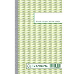 Cahier Manifold Exacompta quadrillé 5 x 5 - 21 x 13,5 cm 50 pages double exemplaires 3248E