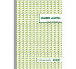 Cahier Recettes/Dépenses Manifold Exacompta autocopiant A4 50 pages double exemplaires
