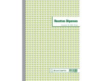 Cahier Recettes/Dépenses Manifold Exacompta autocopiant A4 50 pages double exemplaires