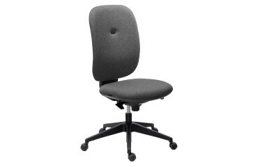 Silla de oficina Alia - respaldo tejido