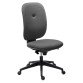 Chaise de bureau ALIA - dossier tissu - mécansime synchrone - avec ou sans accoudoirs - dossier réglable en hauteur