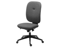 Silla de oficina Alia Azul  - respaldo tejido