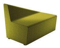 Module Izaki - sofa 2 spots / inclinated back to the right