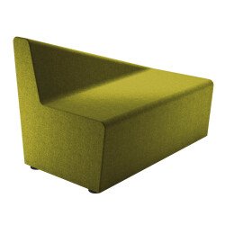 Module Mendi - Chauffeuse 2 places/dos incliné à droite