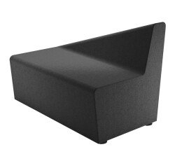 Module Izaki - Chauffeuse 2 places/dos incliné à droite