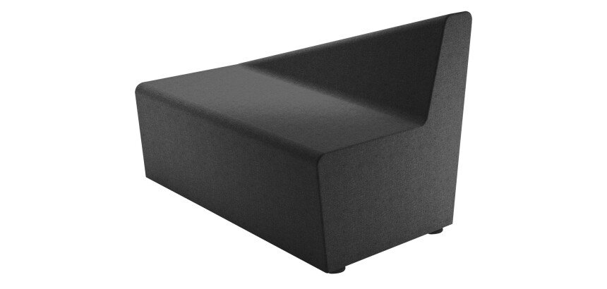 Modul Izaki - Sessel 2 Plätze / nach links neigender Rücken