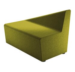 Modul Izaki - Sessel 2 Plätze / nach links neigender Rücken