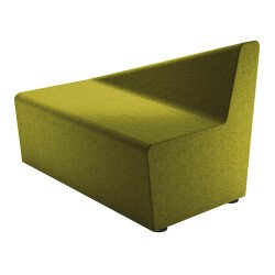 Module Mendi - Chauffeuse 2 places/dos incliné à gauche