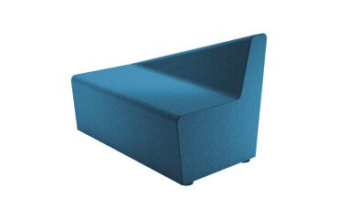 Module Izaki - sofa 2 spots / inclinated back to the left