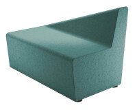 Modul Izaki - Sessel 2 Plätze / nach links neigender Rücken