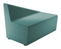 Module Izaki - sofa 2 spots / inclinated back to the right