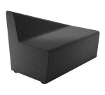 Module Izaki - Chauffeuse 2 places/dos incliné à gauche