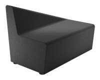 Module Izaki - Zetel 2 plaatsen / met naar rechts hellende rug