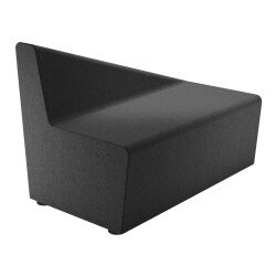 Module Izaki - Chauffeuse 2 places/dos incliné à gauche