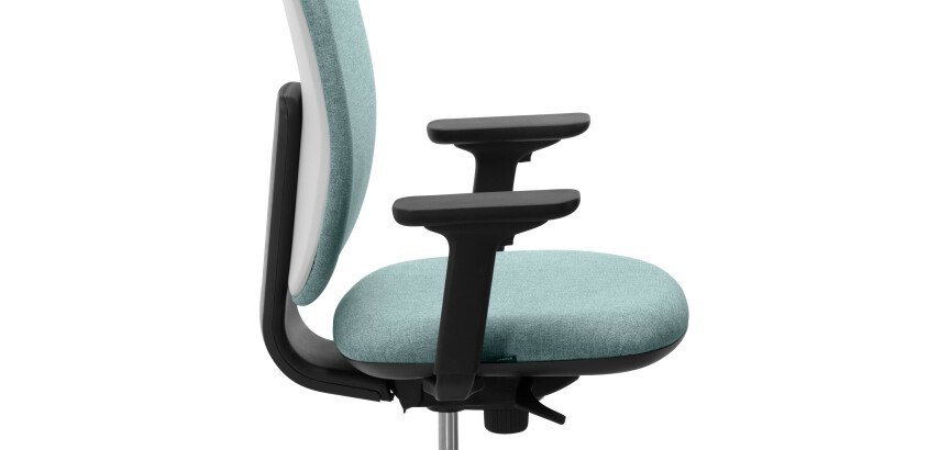Paar verstellbare Armlehnen 1D für Stuhl Alia 