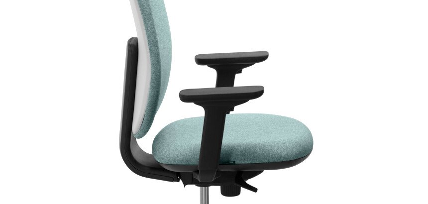 Paire d'accoudoirs réglables 1D pour chaise - Alaia