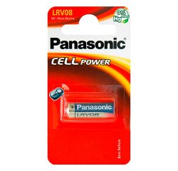 Pila Micro alcalina LRV08 E23A 12V Panasonic - Blister de 1 pila 