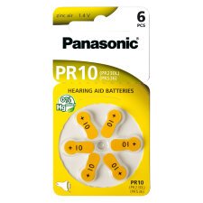 Pilas PR10 para audifonos Panasonic - Blister de 6 pila 