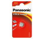 Pila de botón Óxido de Plata SR44 Panasonic - Blister de 1 pila 