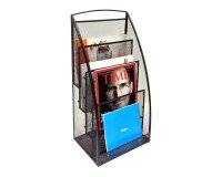 Fixed metallic display CEP 4 compartments 