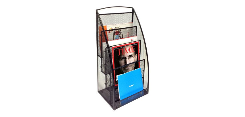 Fixed metallic display CEP 4 compartments 