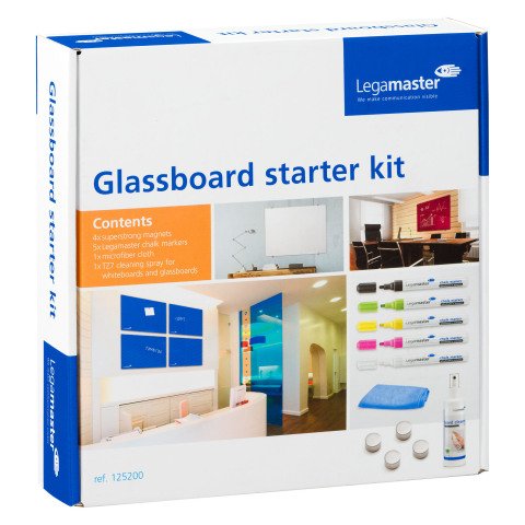 Kit de accesorios para pizarras de cristal Legamaster