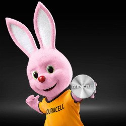 Blister 2 pile bouton LR54 alcaline Duracell