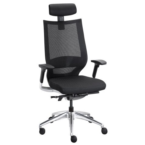 Chaise de bureau High-Back Mesh assise tissu