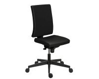 Silla de Ofina DIFEAS con tratamiento antibacteriano negro