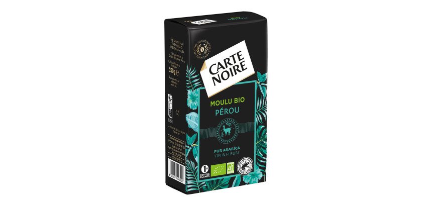 Café moulu Carte Noire Bio Sélection Pérou - Paquet de 250 g
