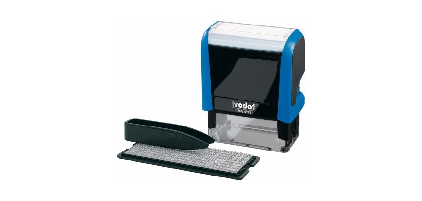 Tampon encreur automatique Trodat Printy Typomatic 4912T