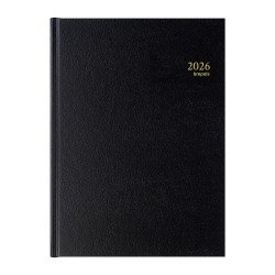 Agenda journalier bremax 1 noir - 2026