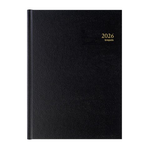 Agenda journalier Brepols Bremax - année 2026 - 21 x 29 cm