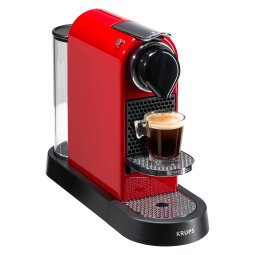 Machine à café à capsule Krups Nespresso Citiz, rouge