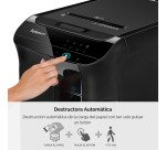 Destructora Fellowes automética AutoMax 550M corte en partículas 550 hojas P-4 83L