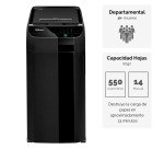Destructora Fellowes automética AutoMax 550M corte en partículas 550 hojas P-4 83L